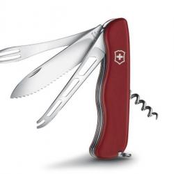 BEL1118 COUTEAU SUISSE VICTORINOX CHEESE MASTER ROUGE 8 FONCTIONS NEUF