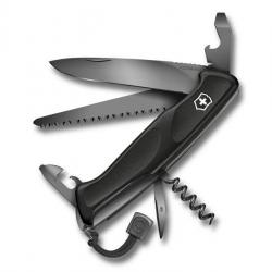 BEL1119 COUTEAU SUISSE VICTORINOX RANGERGRIP55 ONYX BLACK EDITION 13 FONCTIONS NEUF