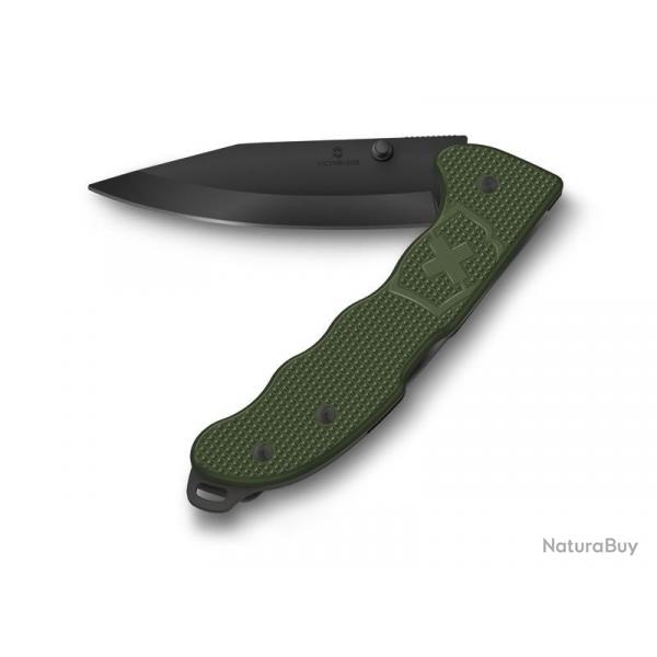 BEL1121 COUTEAU VICTORINOX EVOKE BSH ALOX VERT OLIVE NEUF