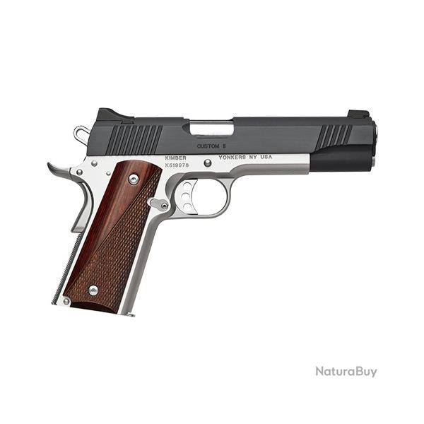 PISTOLET KIMBER 1911 TWO TONE BI COLOR  45 ACP 5 POUCES