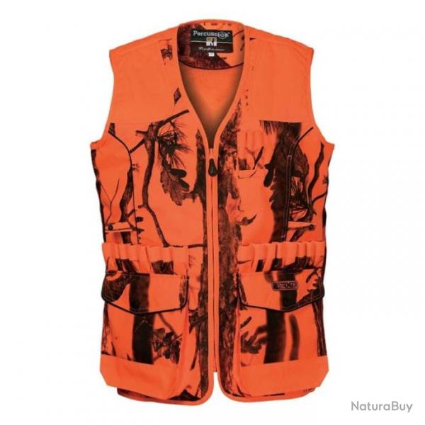 Gilet de chasse Percussion Stronger B B Camo Blaze