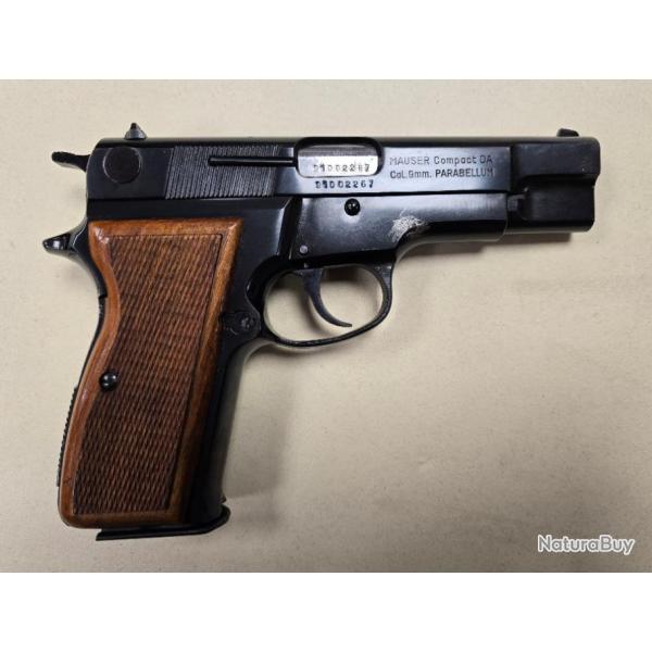 PISTOLET MAUSER COMPACT DA 9X19