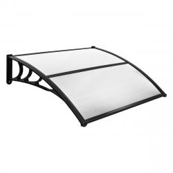 Auvent porte d'entree protection solaire UPF50+ marquise de porte et fenêtre extérieur plaque en po