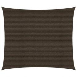 Voile d'ombrage 160 g/m² 2,5 x 3 m PEHD marron 02_0009134