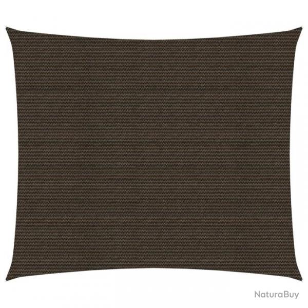 Voile d'ombrage 160 g/m 2,5 x 3 m PEHD marron 02_0009134