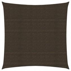 Voile d'ombrage 160 g/m² 2 x 2 m PEHD marron 02_0009138