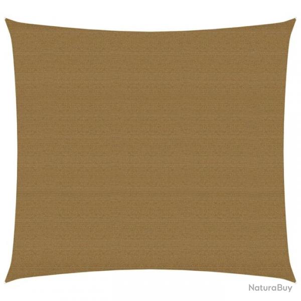 Voile d'ombrage 160 g/m 2,5 x 3 m PEHD taupe 02_0009296