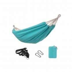 Hamac 210 x 150 cm double charge 300 kg pour terrasse balcon jardin extérieur camping avec sac de t