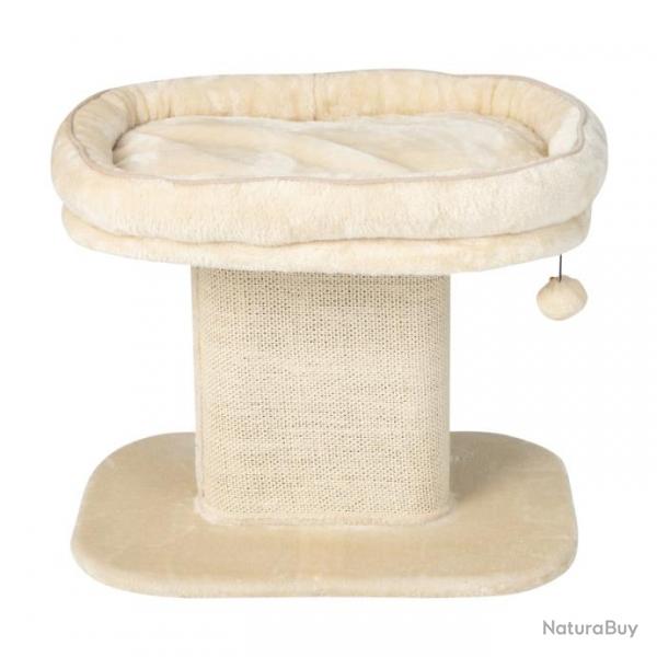 Arbre  chat en forme de tour avec lit grand perchoir en peluche tour  gratter en sisal pour chato