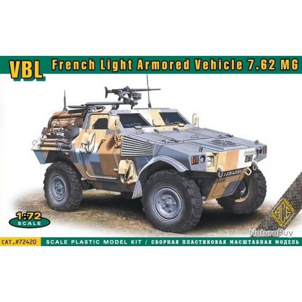 Maquette  monter - Vhicule blind lger Franais 1/72 | Ace production (0000 3562)