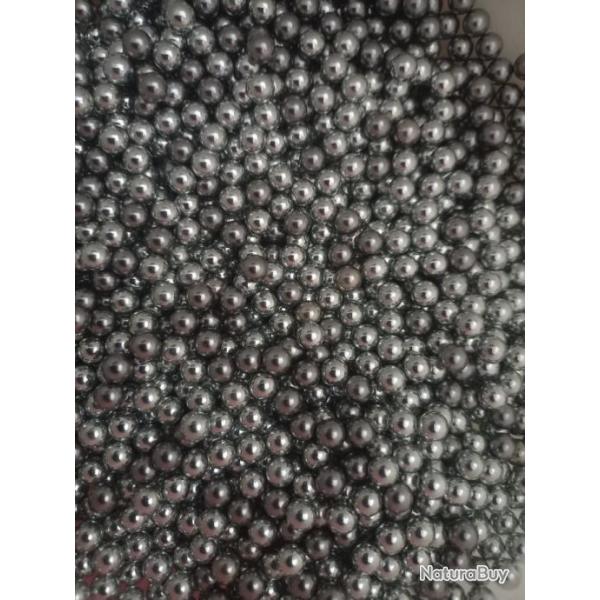 100 billes d'acier spcial fronde 6 mm