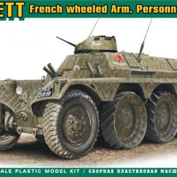 Maquette à monter - Véhicule blindé léger Français EBR-ETT 1/72 | Ace production (0000 3565)