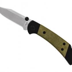 BEL1149 COUTEAU BUCK KNIVES 112 RANGER SPORT MICARTA VERT/ALUMINIUM NOIR NEUF