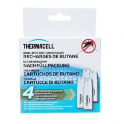 4 Recharges de gaz butane pour diffuseur anti-moustiques Thermacell Patio Shield