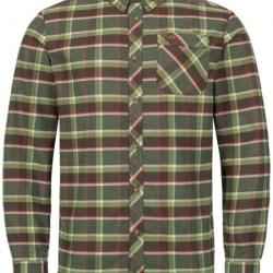 DB24 - CHEMISE BLASER CHARLES OLIVE/ROUGE