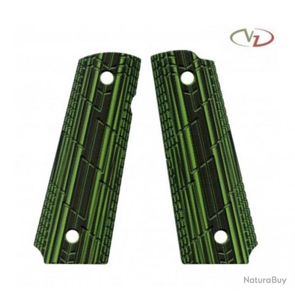 VZ Grip  - Poigne pour 1911 modle Walkure - Profil Standard - Green Lantern