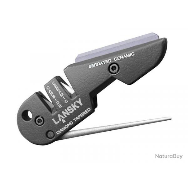 BEL1195 AIGUISEUR DE POCHE LANSKY BLADEMEDIC GRIS NEUF