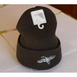 un bonnet motif colvert