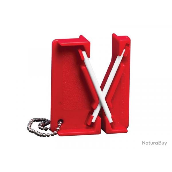 BEL1197 AIGUISEUR DE POCHE LANSKY MINI ROUGE NEUF