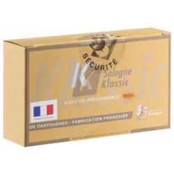 Munitions SOLOGNE Klassic Cal.300 Weatherby Mag. Nosler Partition 11.7g 180 gr