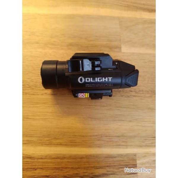 Olight Baldr Pro noir - Lampe Ultra Puissante Militaire Avec Laser Vert