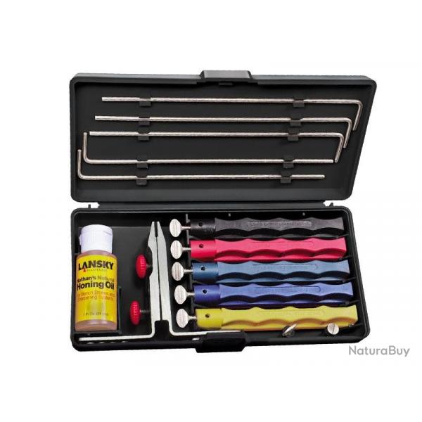 BEL1201 KIT D'AIGUISAGE LANSKY DELUXE 5 PIERRES NEUF