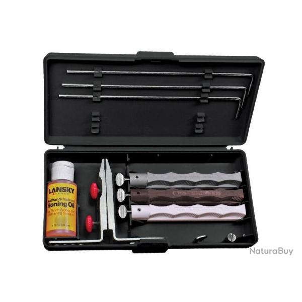 BEL1202 KIT D'AIGUISAGE LANSKY NATURAL ARKANSAS NEUF