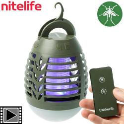 Lampe de Biwy Trakker Anti Moustiques Nitelife Bug Blaster + Télécommande