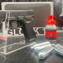 Pack "Laser Prêt à tirer" PISTOLET "GLOCK 17 GEN5" - CO2 - Calibre BB/4,5MM