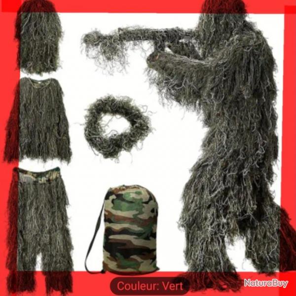 Ghillie 5 en 1 Vert