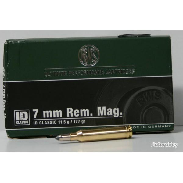 MUNITIONS RWS ID CLASSIC 177GR CAL. 7 RM X20