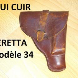 etui holster cuir pistolet BERETTA modèle 34 BERETTA 34 - VENDU PAR JEPERCUTE (D24E149)