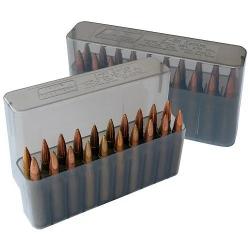 Boîte De Rangement Pour 20 Balles De Chasse Calibre 300Win Mag, 7mm Rem Mag-vert transparent