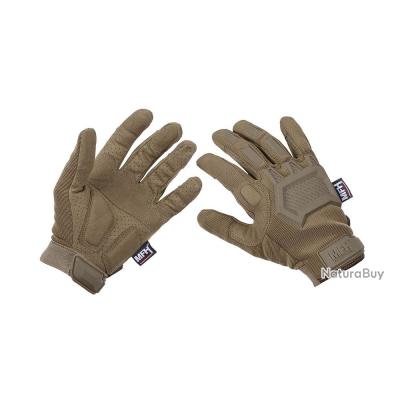Annonce billes paintball : Gants tactiques "Action" - coyote tan - L