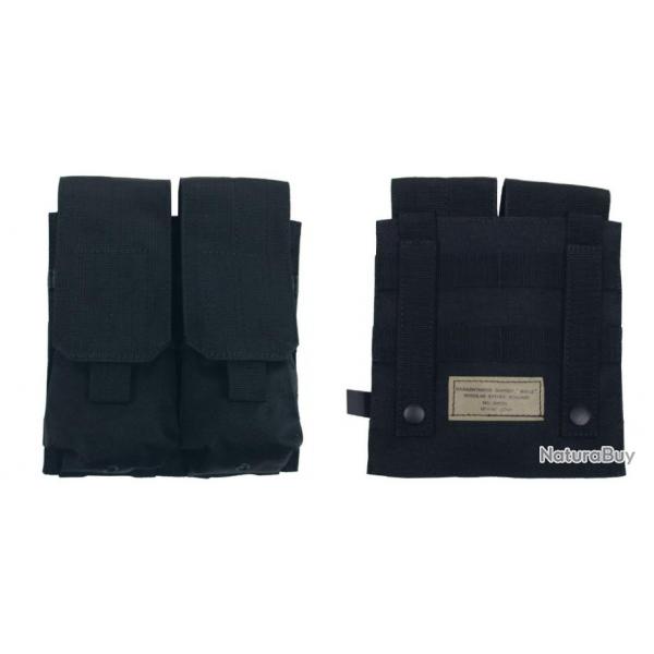 Sac  magazines pour 2 magazines "MOLLE" - noir