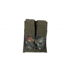 Sac de magazine pour 2 magazines (MOLLE) - camouflage tacheté