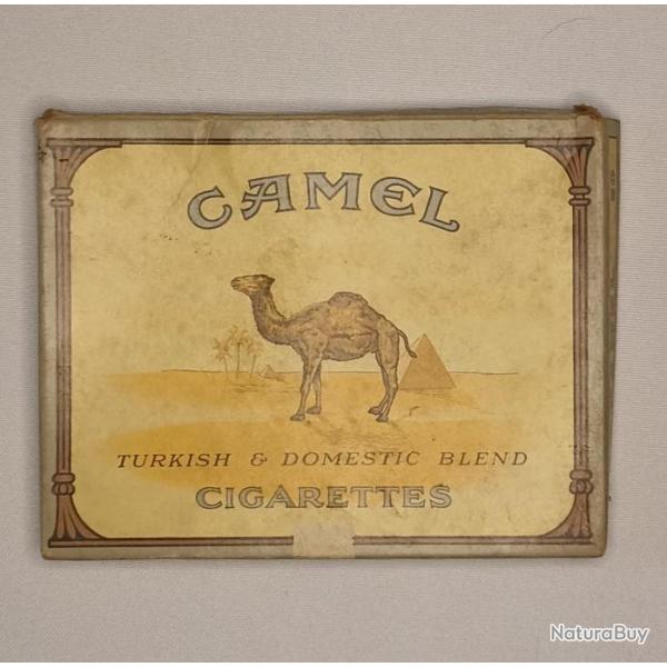 Boite vide cigarettes US CAMEL ww2