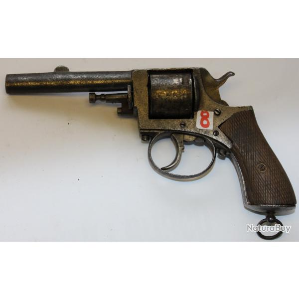 REVOLVER FABRICANT INCONU 8MM