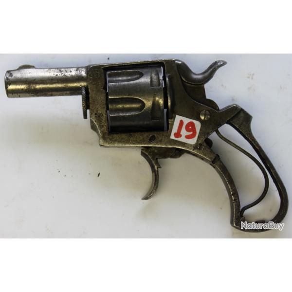 REVOLVER FABRICANT ML MANUFACTURE LIEGEOISE MODEL LINCOLN CENTRAL FIRE