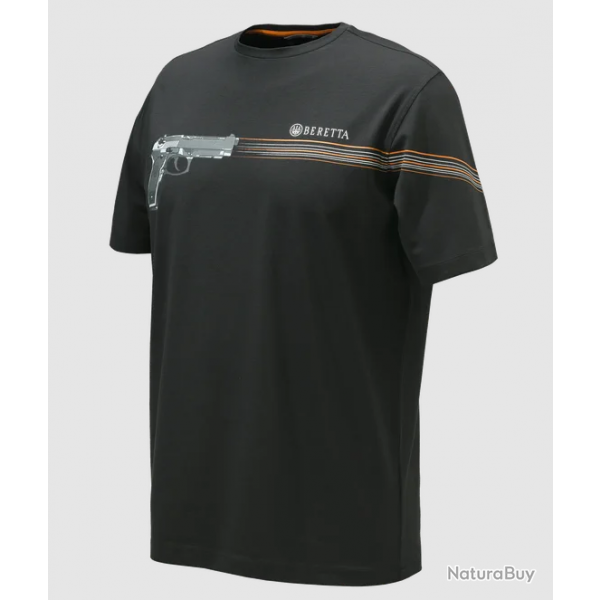 T shirt Beretta 92 Noir