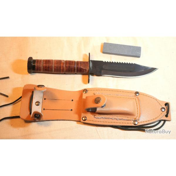 Reproduction du couteau de survie pilote US Navy Pilot's Survival Knife  EBR24BAI015