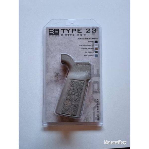 Poigne pistolet B5 SYSTEMS P-GRIP 23 FDE pour plateforme AR15