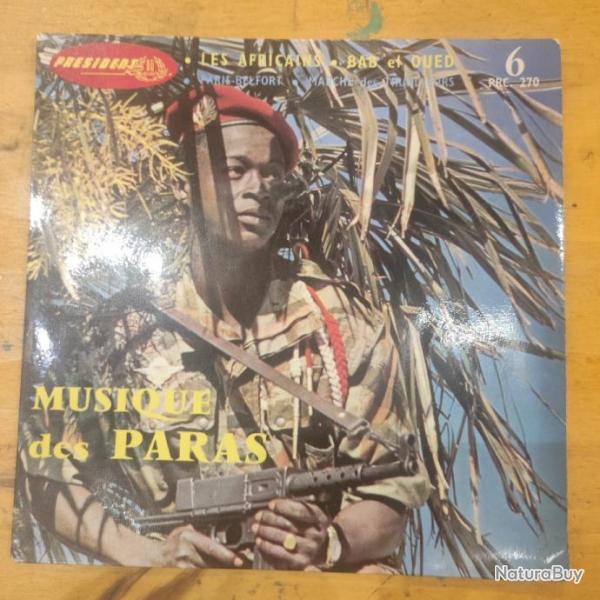 Disque 45 tours parachutistes