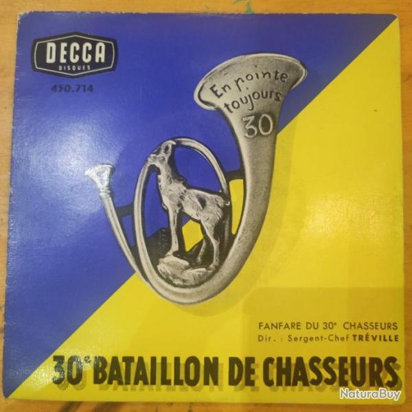 Disque 45 tours 30 me chasseurs