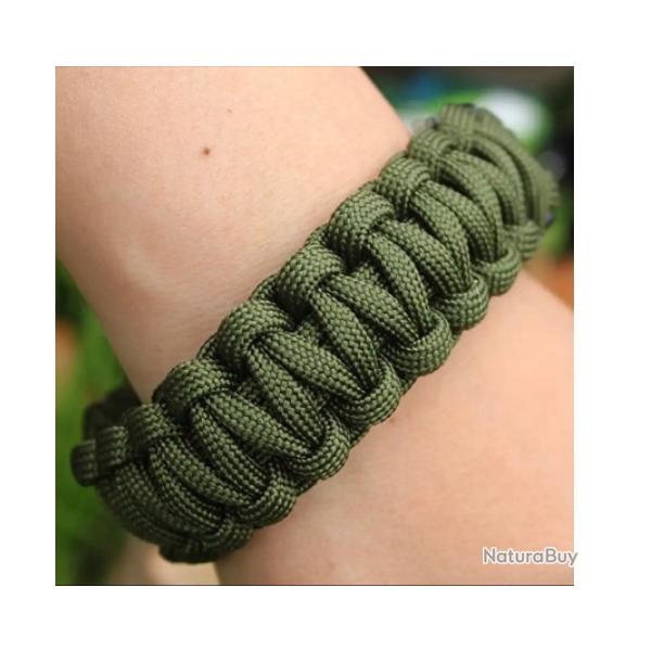 Bracelet militaire en para corde