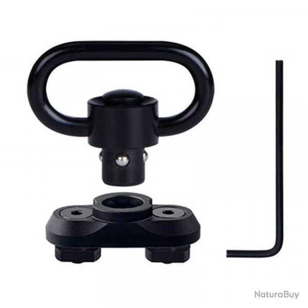 Adaptateur montage pivotant MLOK QD