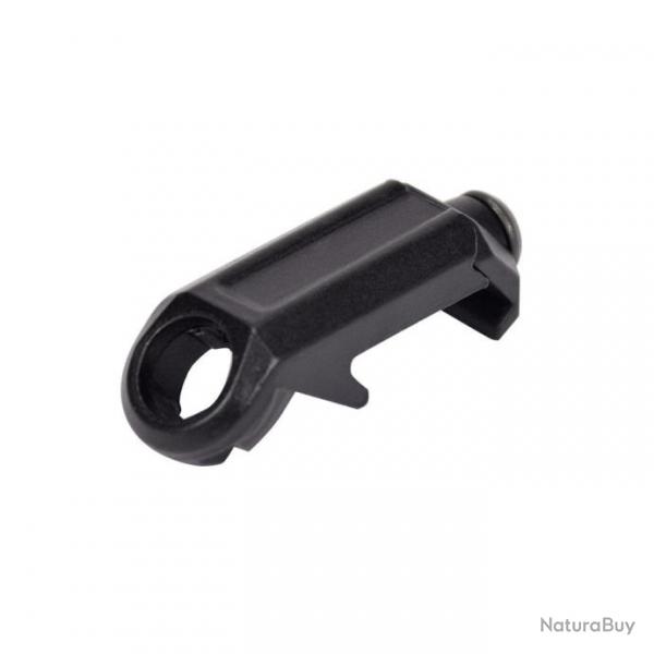 Adaptateur rail 20 mm GBB boucle QD - Noir 2