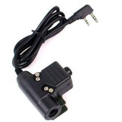 Adaptateur U94 PTT TYT F8 BAOFENG 5R - U94 style 1