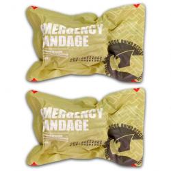 Bandage compression d'urgence 5 pcs Rhino - 4 pouces x 2