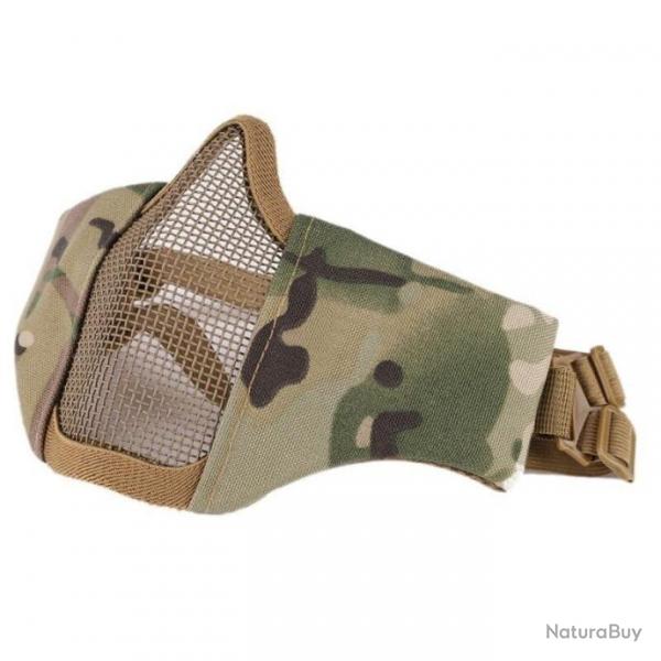 Bas de masque maille acier GKM - Multicam